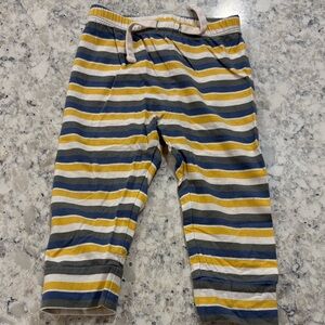 GAP Baby Striped Pants in Yellow, Blue, and Gray
